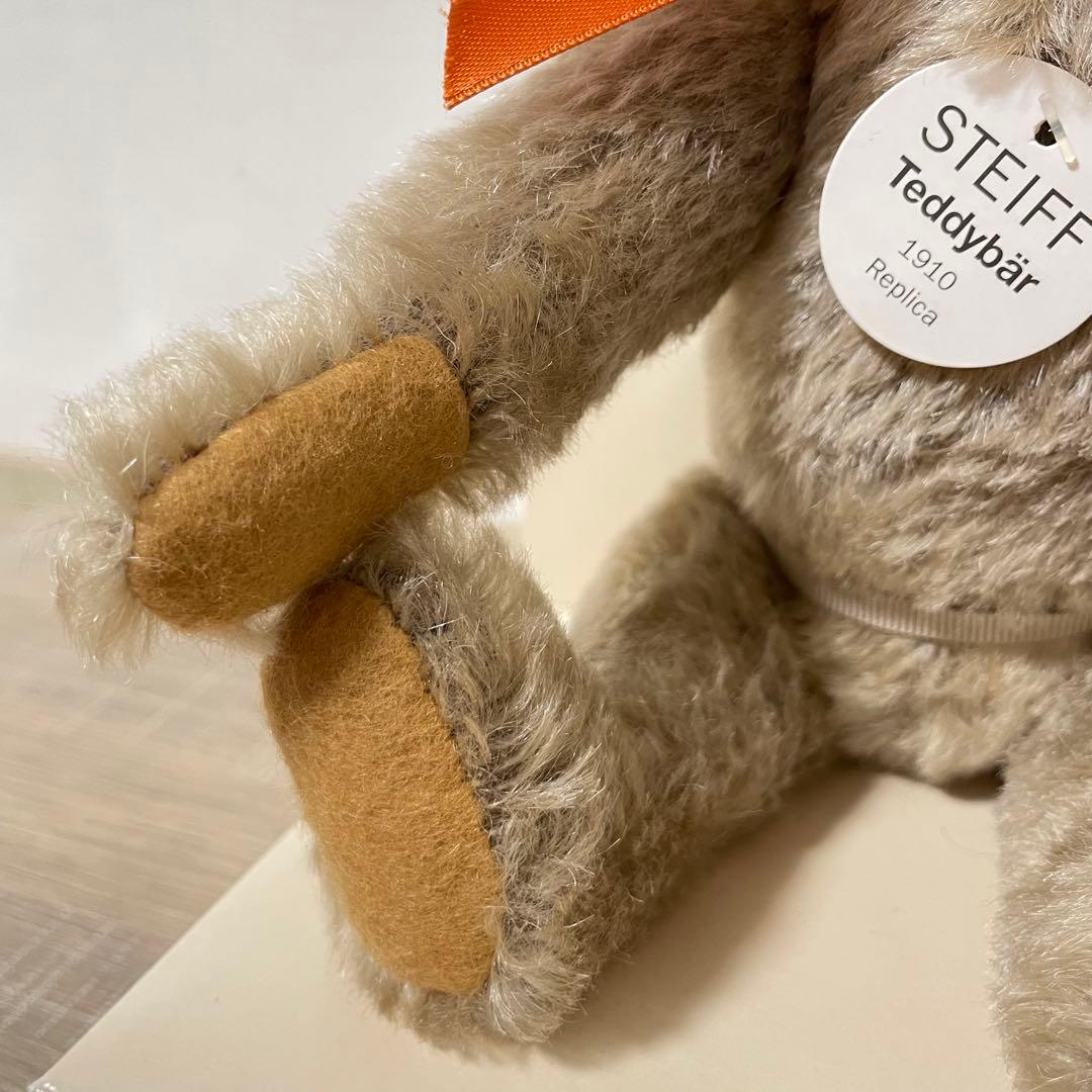 ★日本限定品★シュタイフ テディベア グレー 1910 レプリカ Steiff