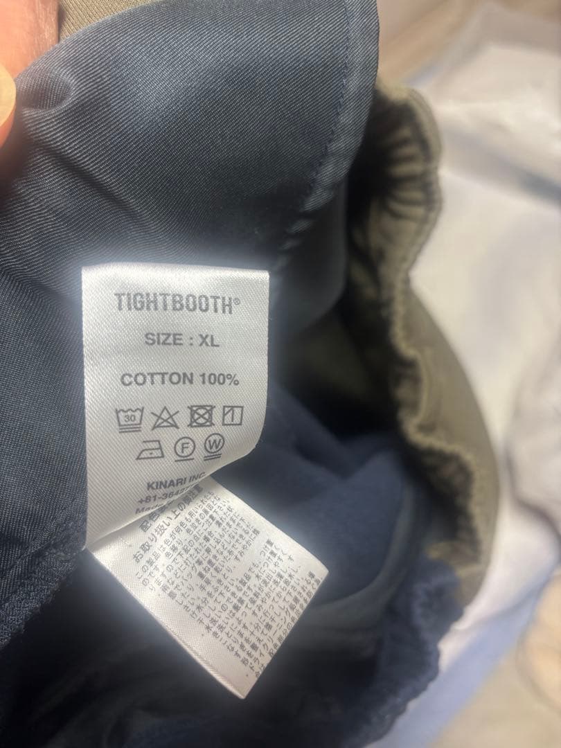 TIGHTBOOTH 左右非対称スウェットパンツ