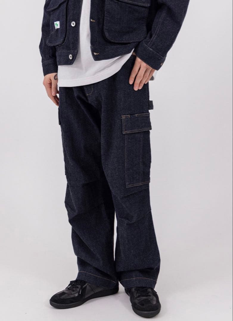 桑和　beams design デニム　セットアップ　サイズM