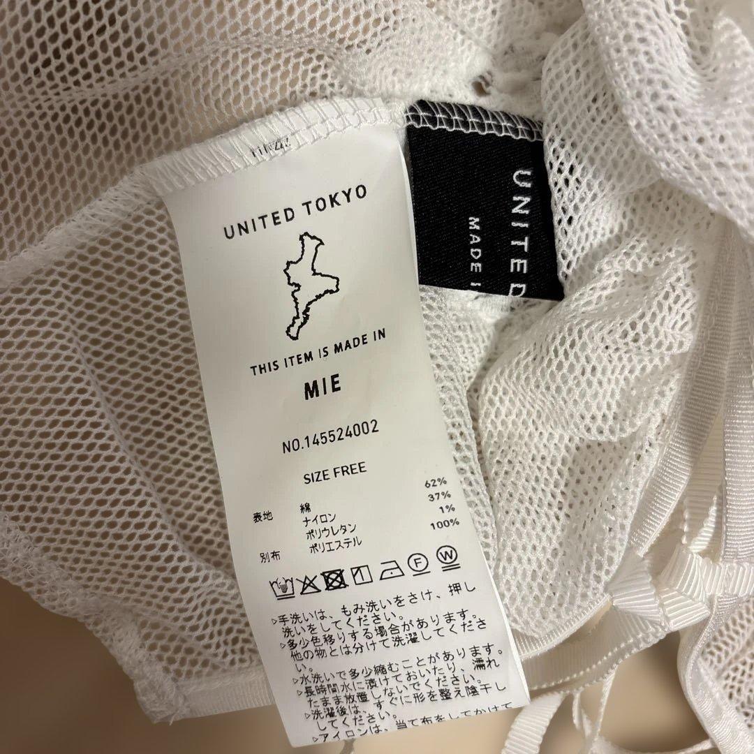 UNITED TOKYO MIXレースストレッチトップス