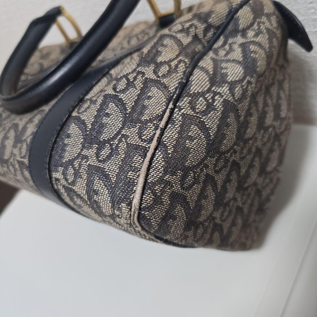 Christian Dior トロッター柄 ミニボストンバッグ