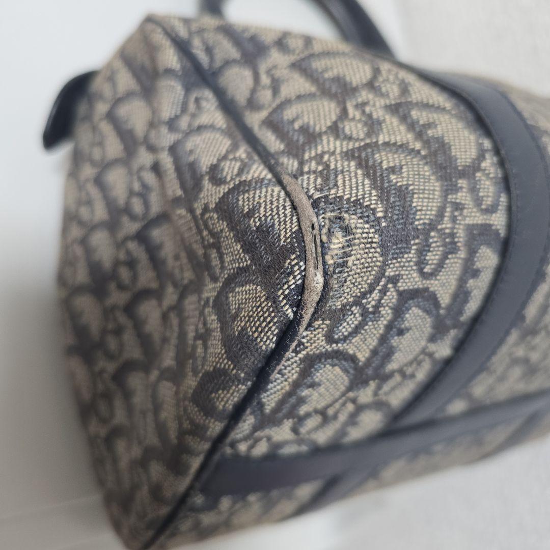 Christian Dior トロッター柄 ミニボストンバッグ