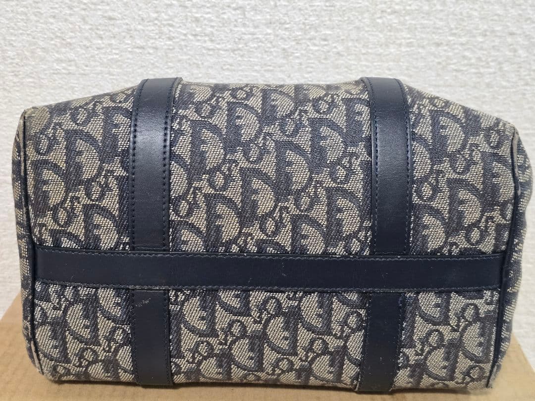 Christian Dior トロッター柄 ミニボストンバッグ