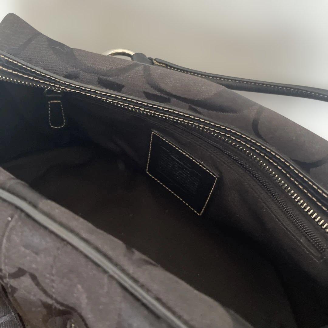 COACH コーチ トートバッグ　ミニボストンバック　シグネチャー