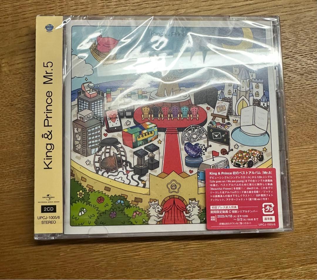 Mr.5 Dear tiara 盤 初回A 初回B 通常盤