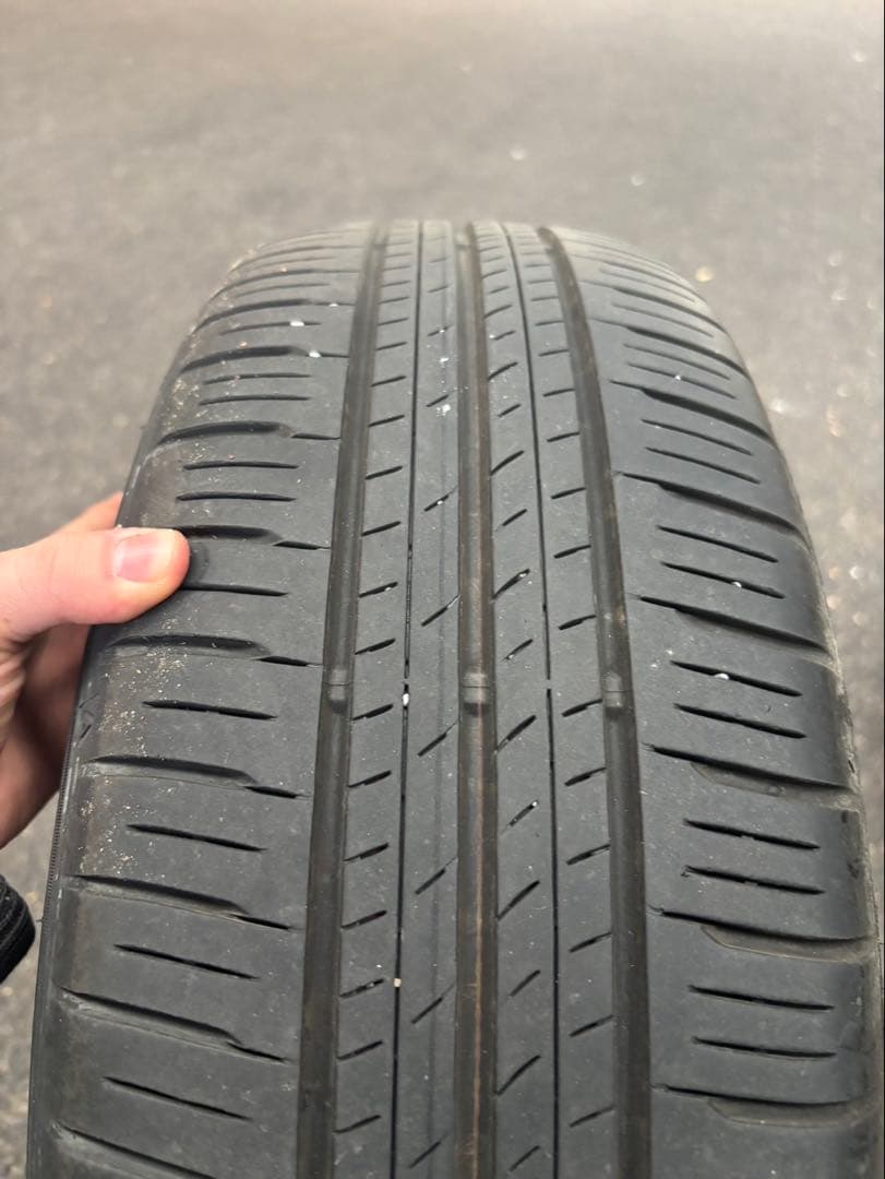 【送料込】195/65R15 エナセーブEC300+ アルミホイール付4本セット
