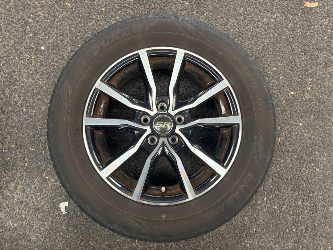 【送料込】195/65R15 エナセーブEC300+ アルミホイール付4本セット