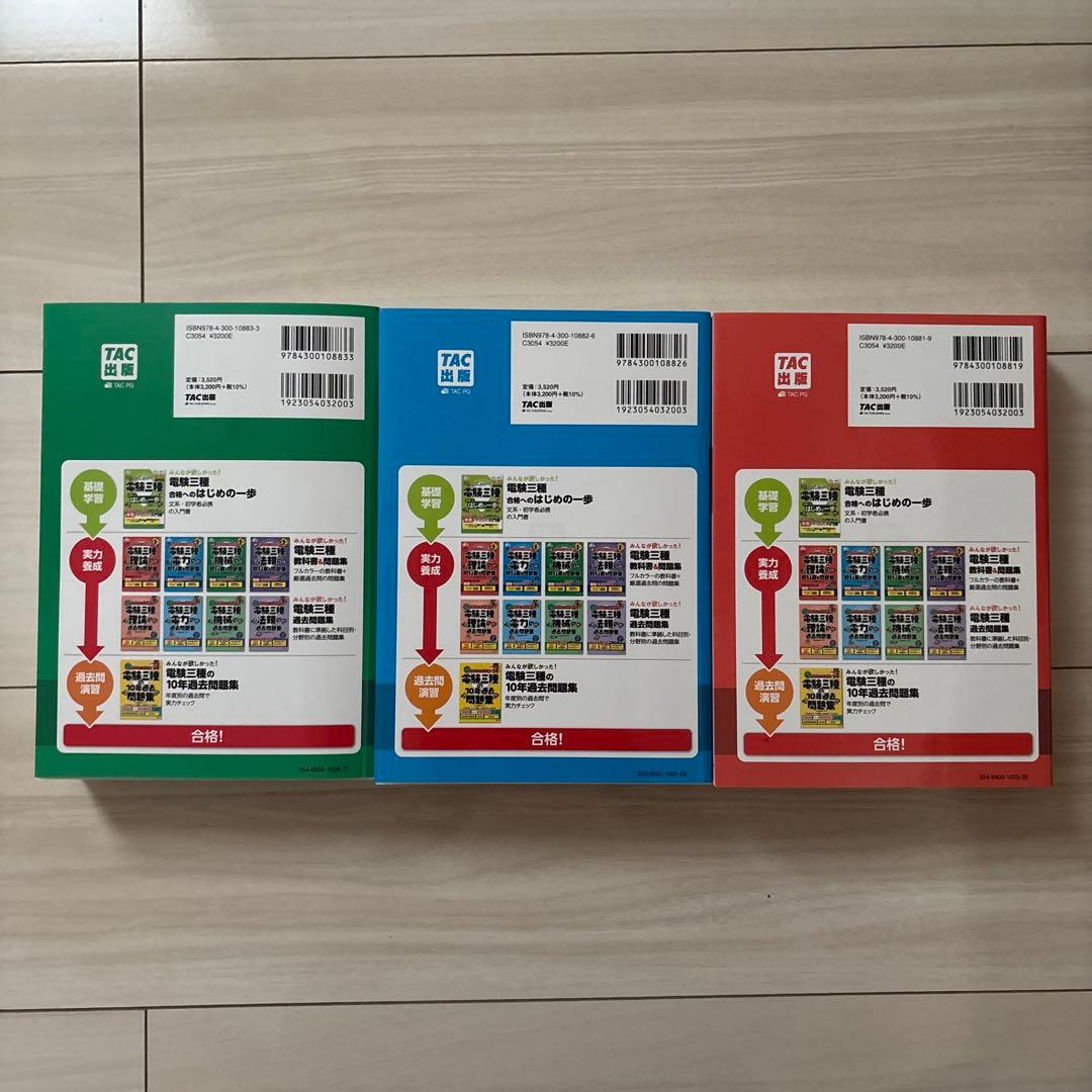 みんなが欲しかった! 電験三種 機械、電力、理論の教科書&問題集 3冊セット