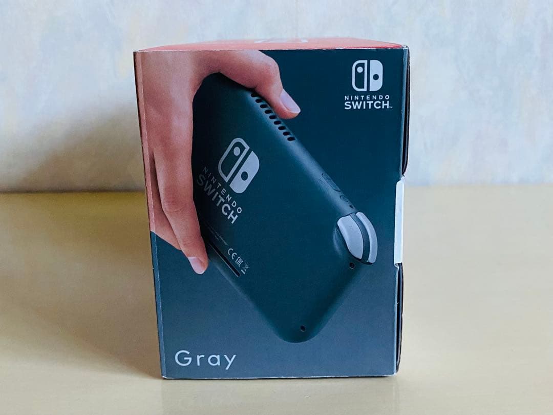 Nintendo Switch Lite 本体 + ACアダプター　グレー　新品