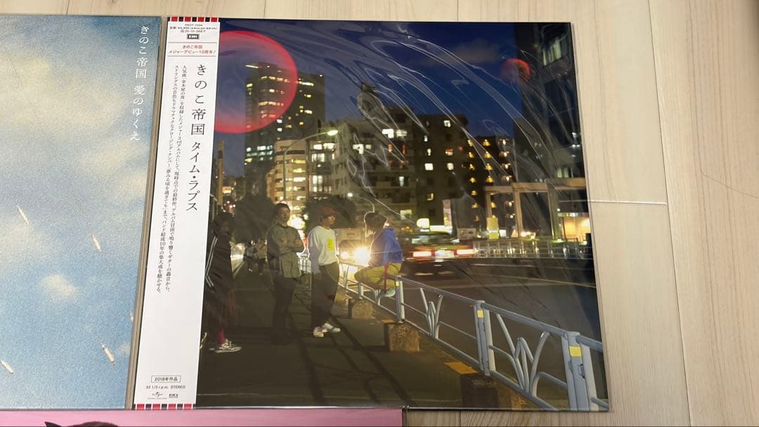 【新品未開封】きのこ帝国 アナログレコード 3枚セット（完全限定生産）　特典付き