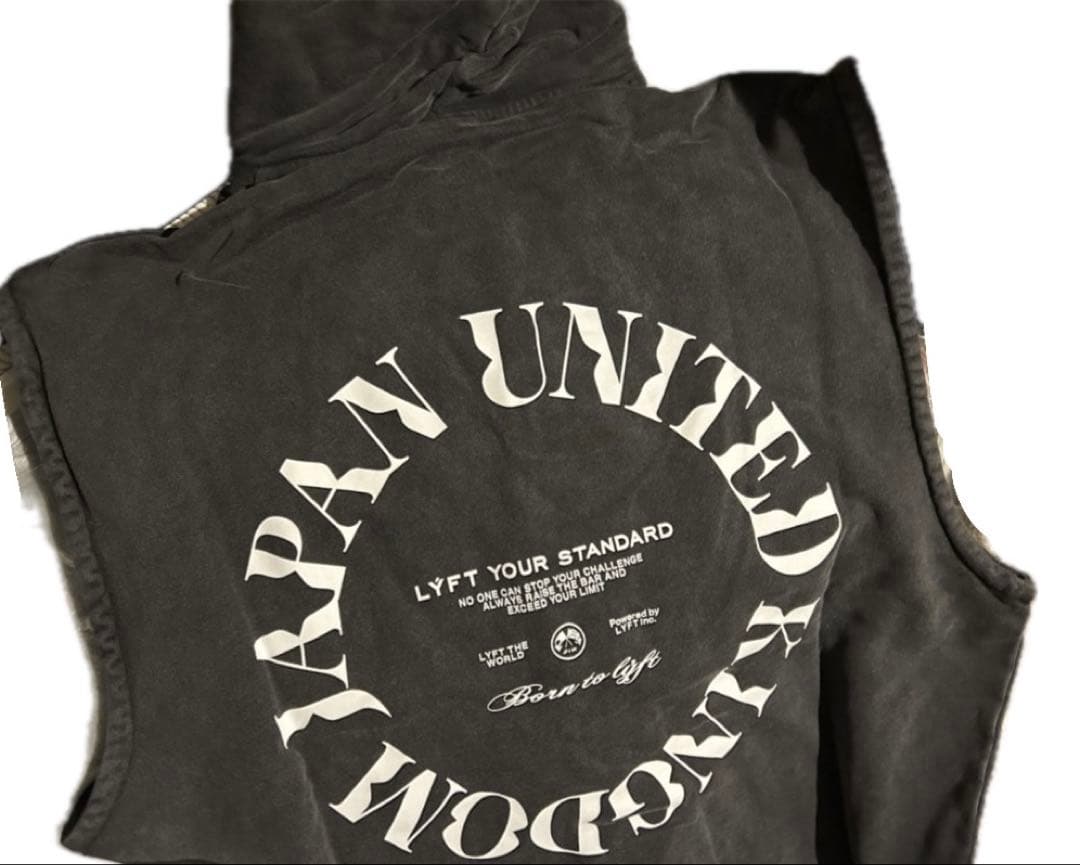 【完売品】JP * UK RING VINTAGE ARMHOLE HOODIE