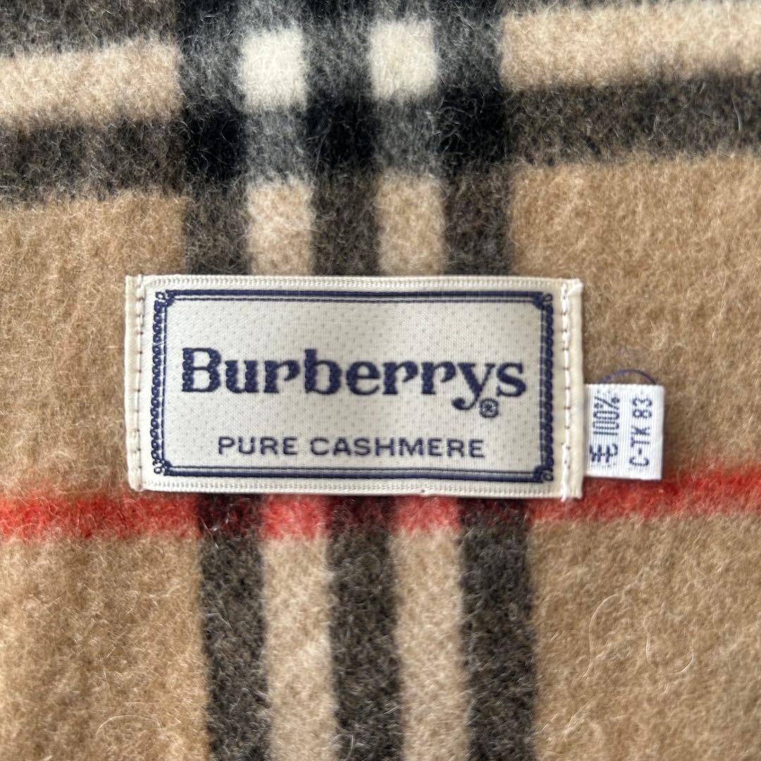 Burberrys バーバリーズ カシミア マフラー ストール ノバチェック