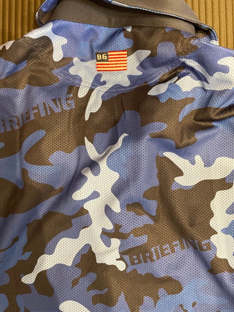BRIEFING カモフラ柄 ポロシャツ＆ショートパンツ セット XL