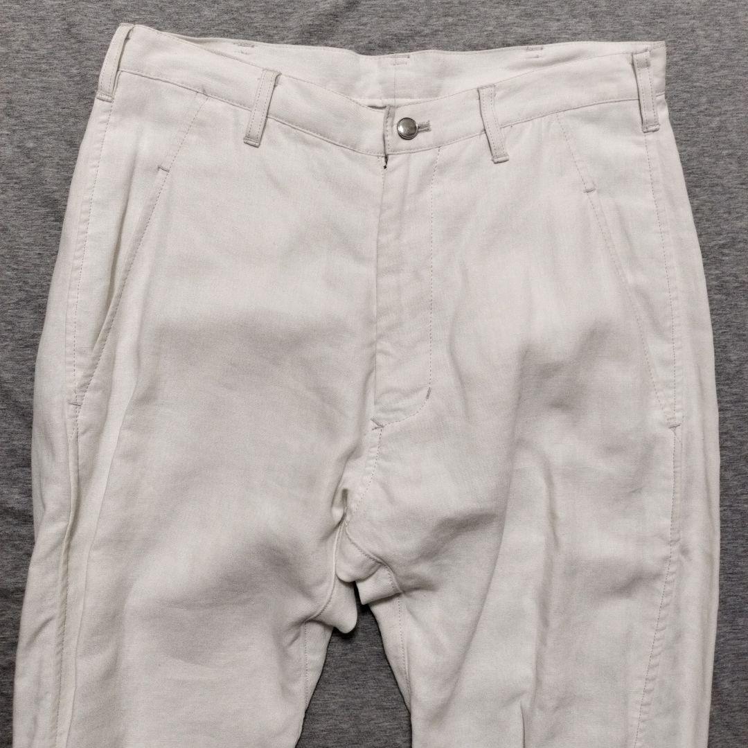 20ss sulvam サルバム Slim slippage pants リネン