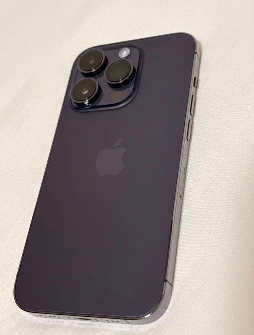 【SIMフリー】iPhone14Pro【ディープパープル】 箱付き