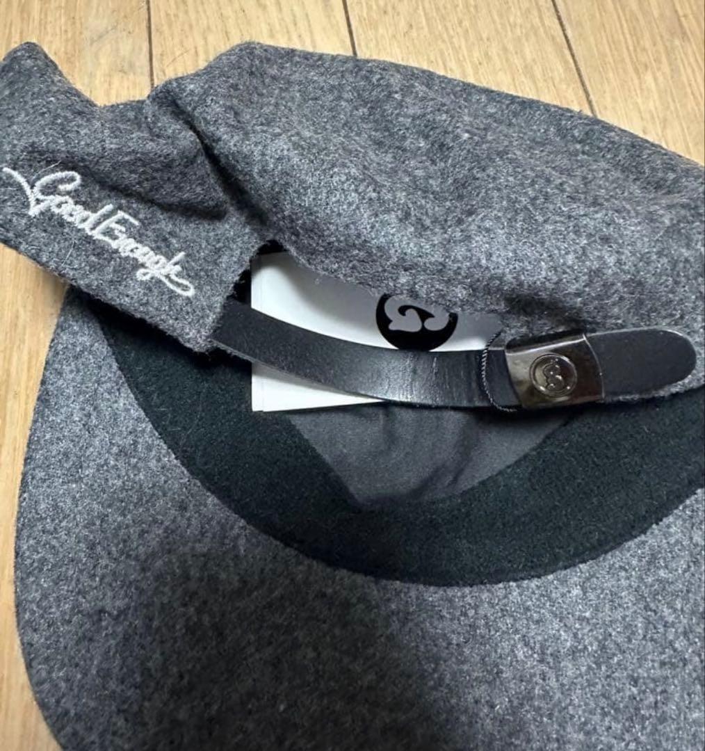 GOODENOUGH グッドイナフ フェルト GEロゴ ウール キャップ