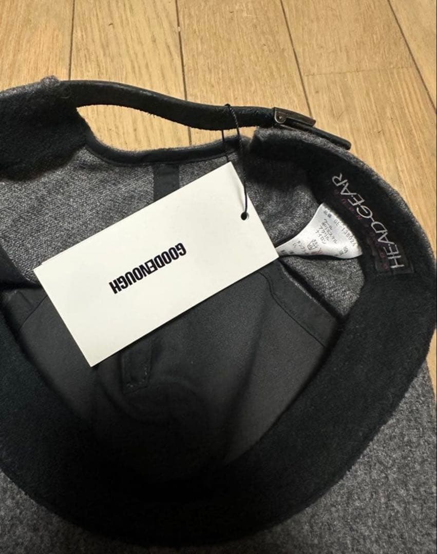 GOODENOUGH グッドイナフ フェルト GEロゴ ウール キャップ