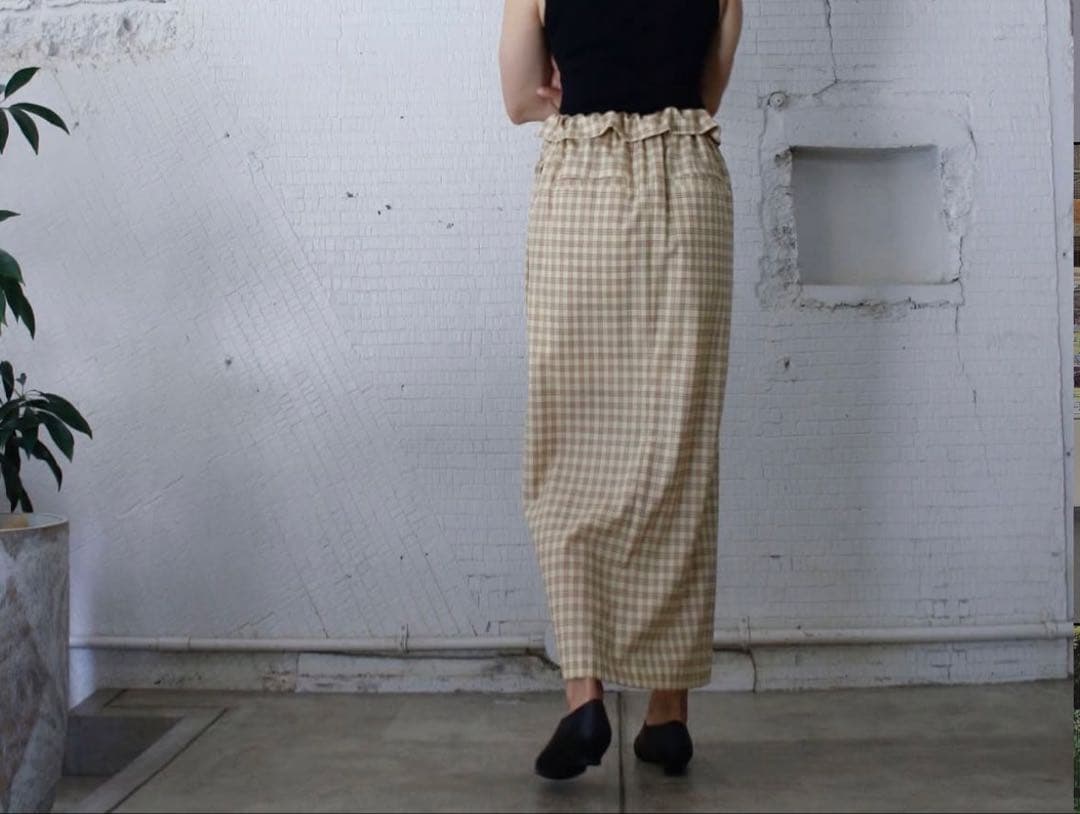スカート mame kurogouchi Summer Wool Skirt