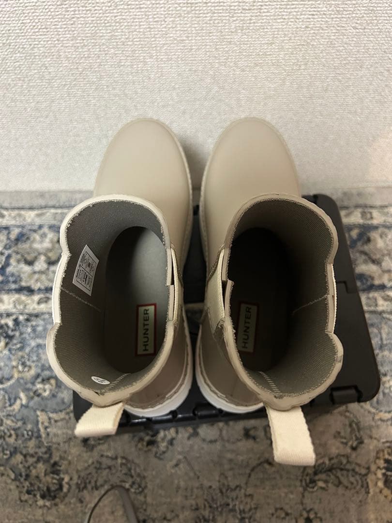 靴 HUNTER W REF STITCH DETAIL CHLSEA