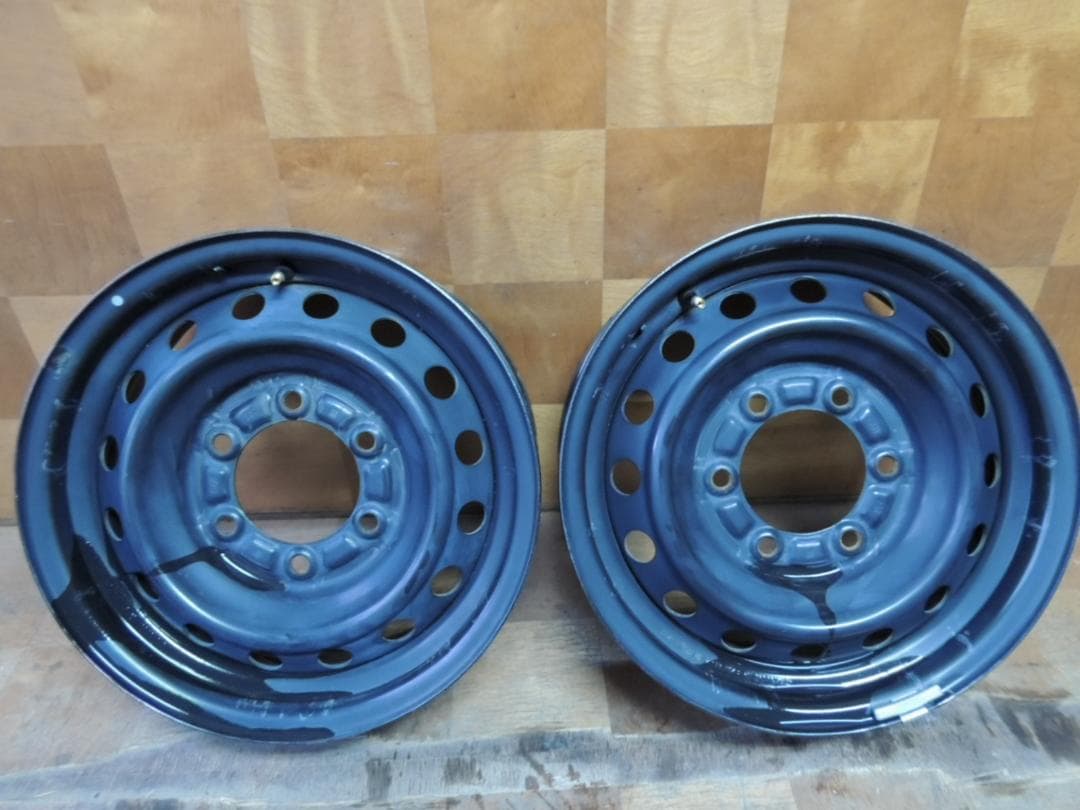 T762　15×6JJ　スチールホイール　4本　ハイエース　PCD139.7