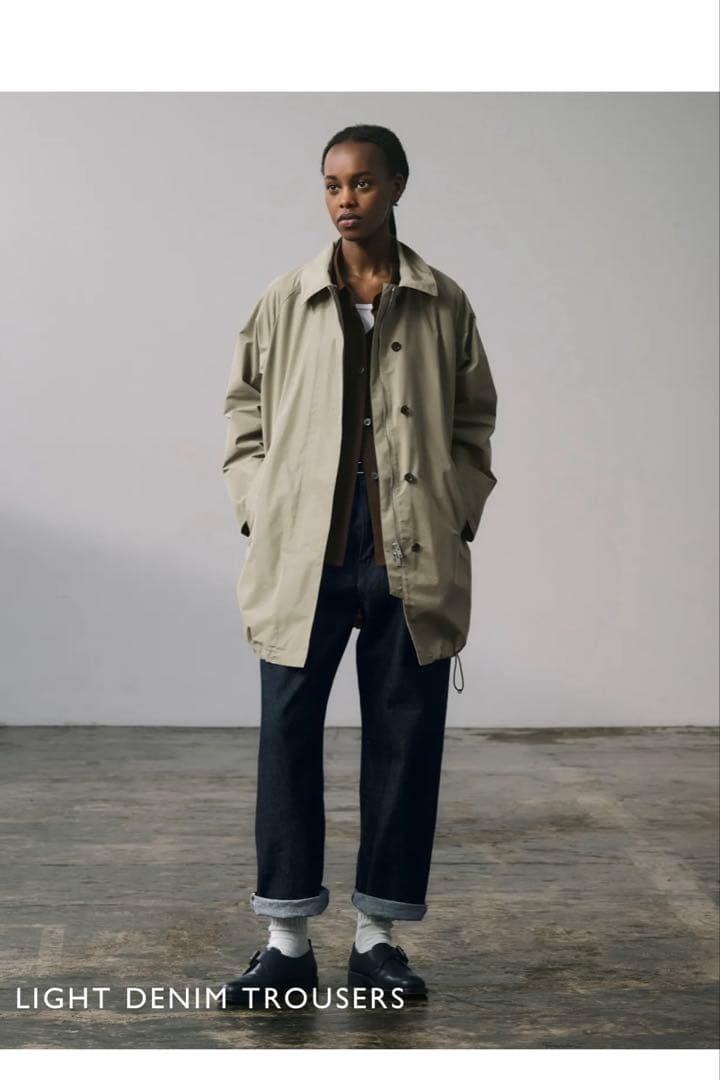 マーガレットハウエル　LIGHT DENIM TROUSERS 今季　新品