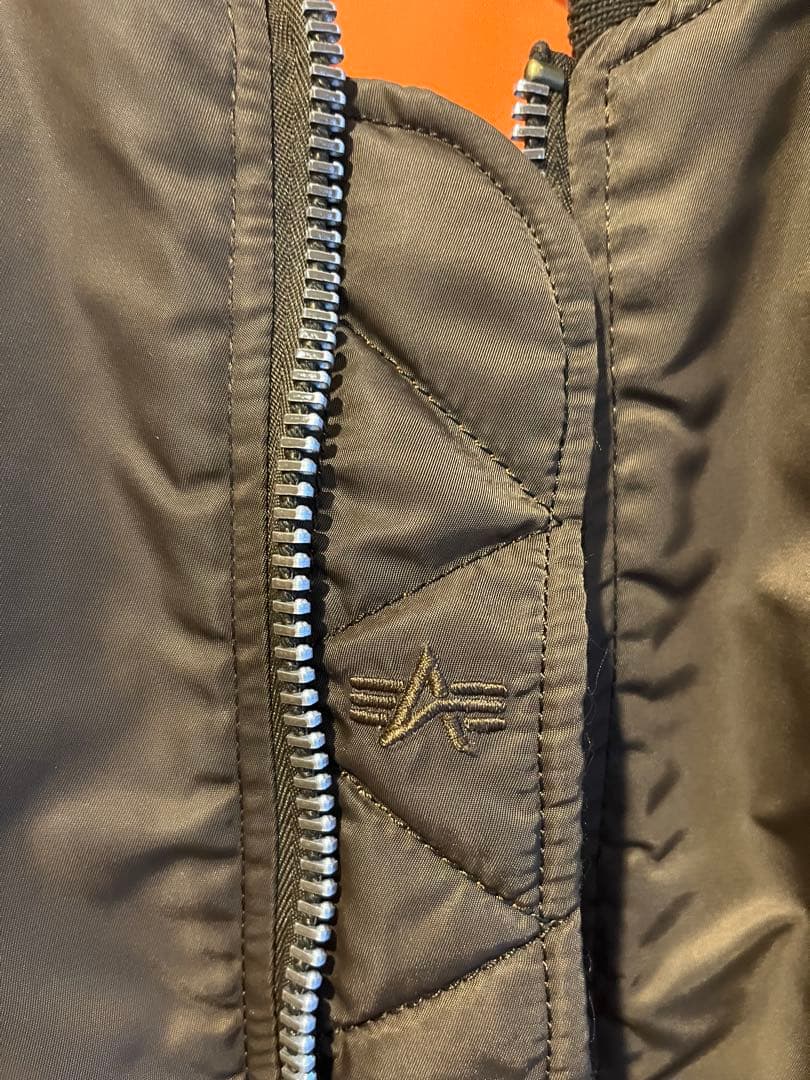 ALPHA INDUSTRIES MA-1 フライトジャケット Sサイズブラウン