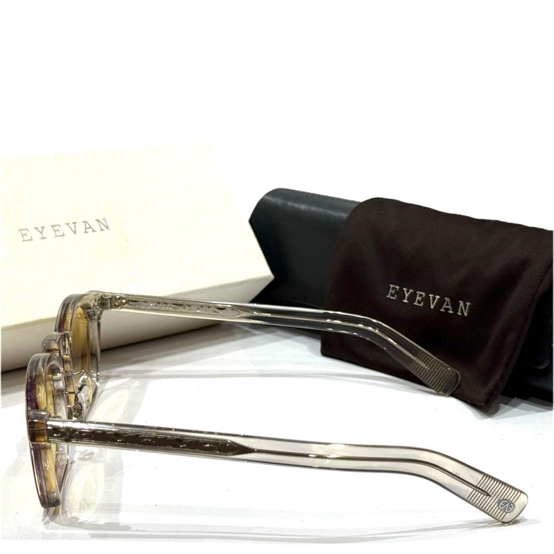 【極美品】正規品 EYEVAN Sadle-CP 47 ライトイエローレンズ