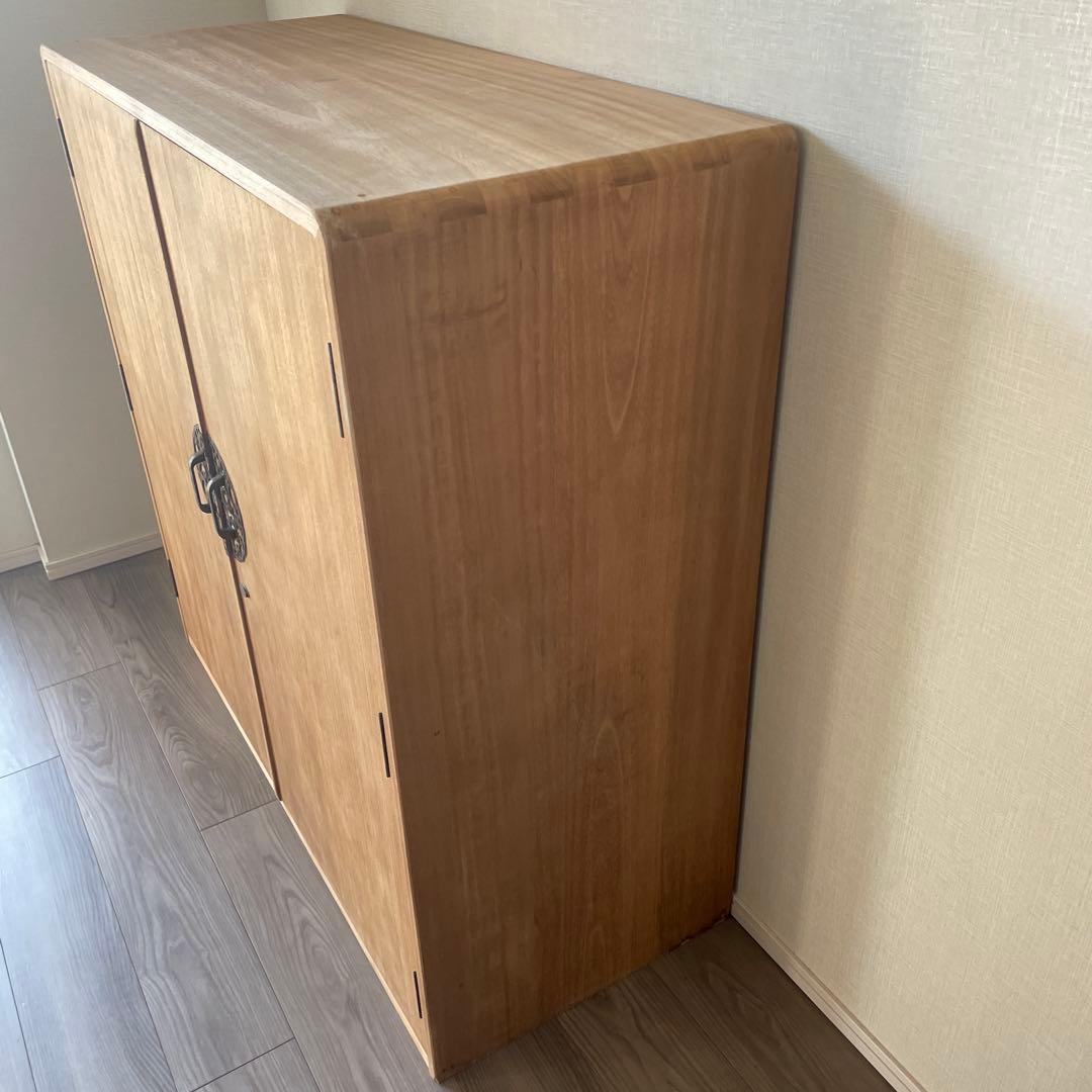 48)桐箪笥　加茂箪笥　アンティーク　チェスト　和箪笥　着物