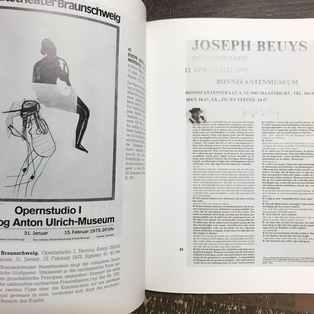Beuys Plakate  German edition 作品写真集