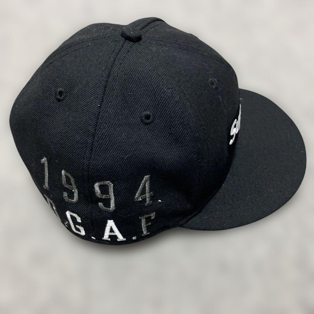 ニューエラ　Supreme 黒 キャップ 1994年