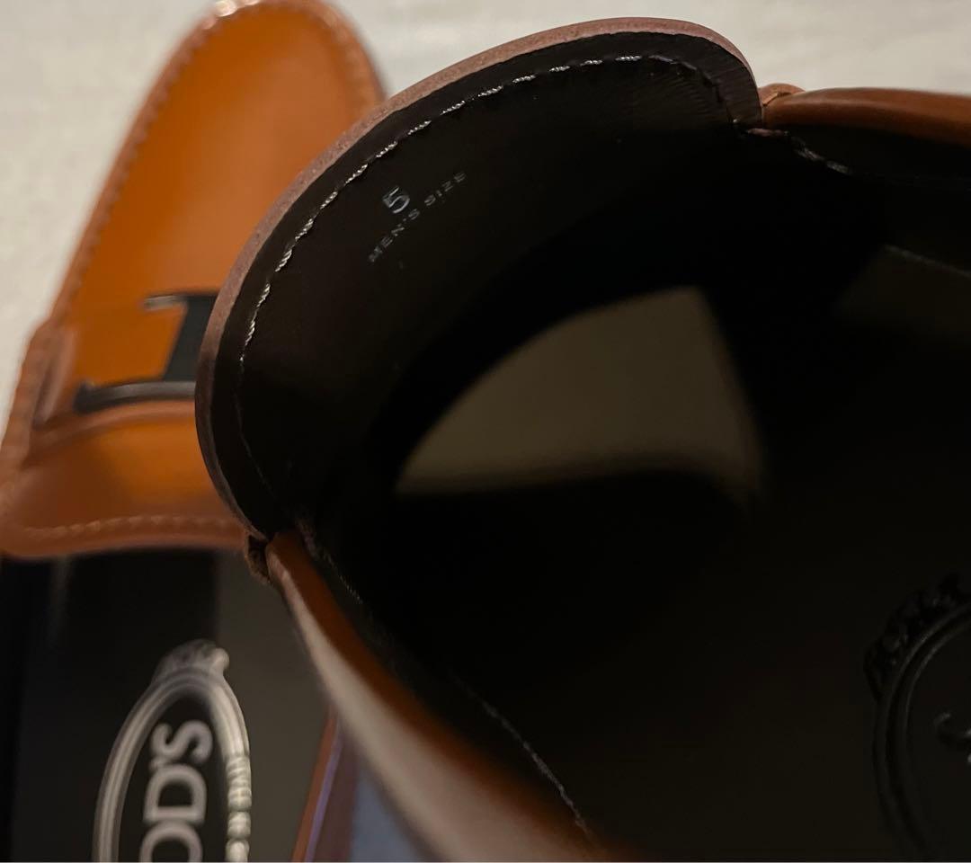 TOD’Sトッズ Tタイムレス シティゴンミーニ レザー ドライ ビングシューズ