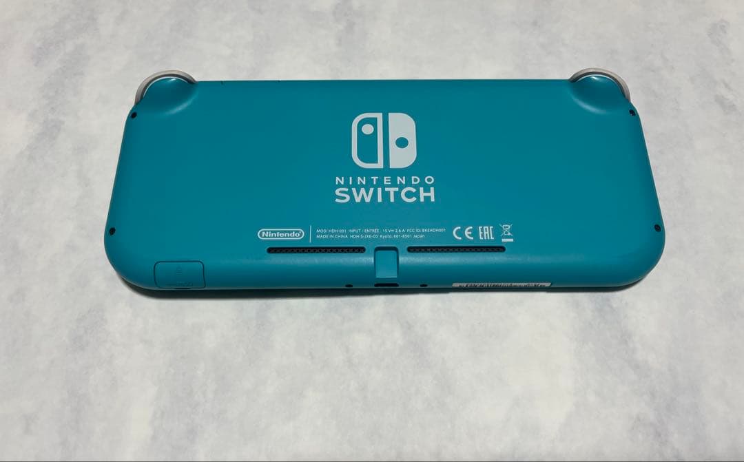 【美品】Nintendo Switch Lite ターコイズ 本体 充電器付き