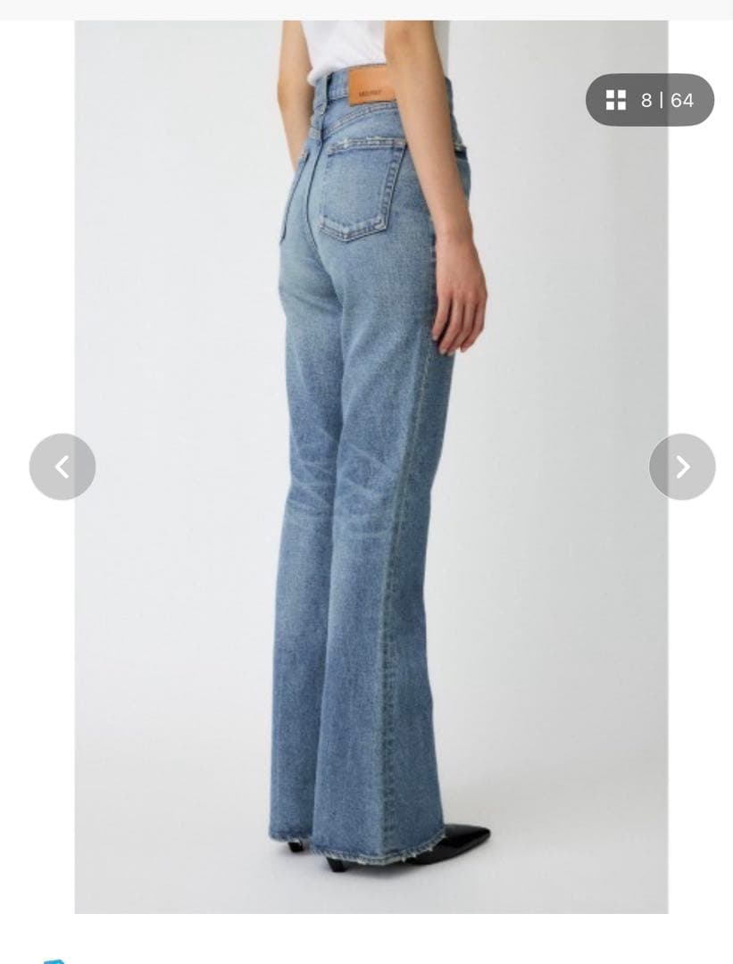【MOUSSY】MVS FLARE 24inch/BLU