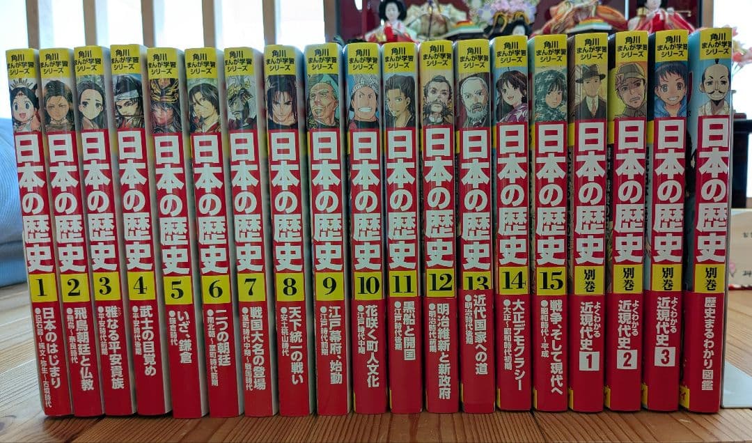 角川まんが学習シリーズ 日本の歴史 全15巻+別巻4冊定番セット