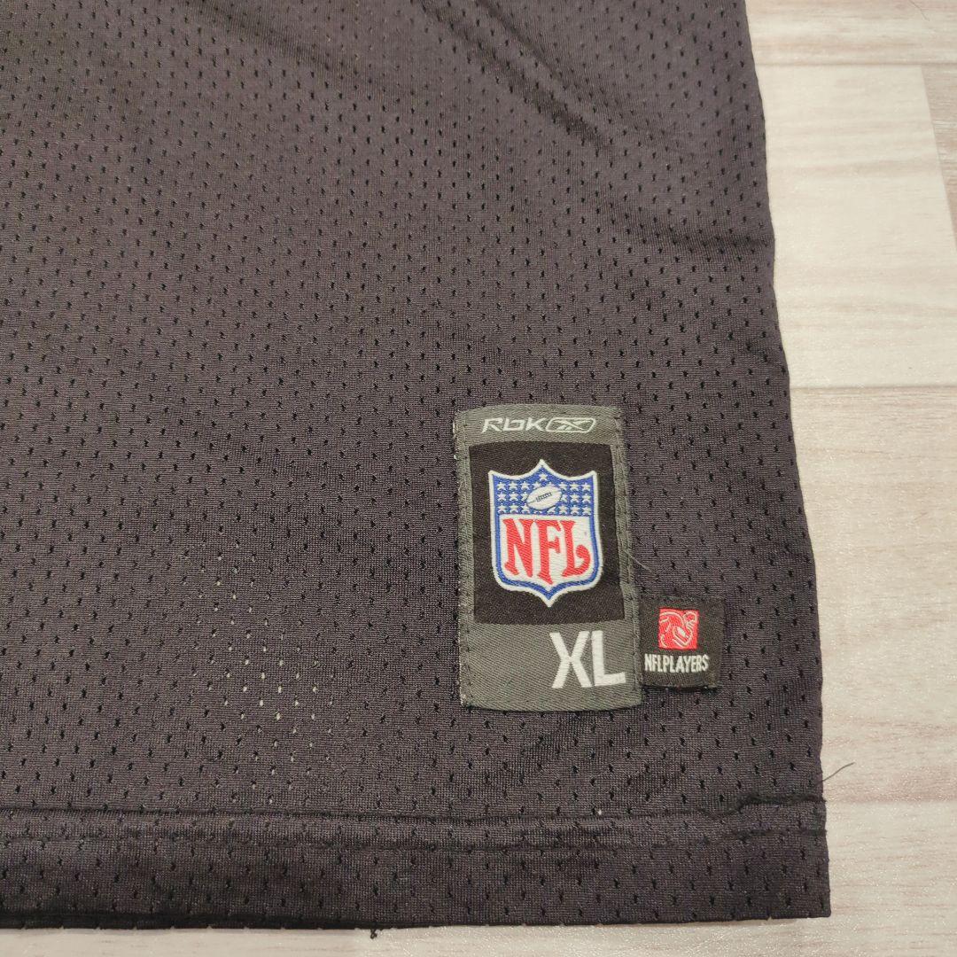シャツ [Vintage]00s Reebox NFL Black Game Shirt