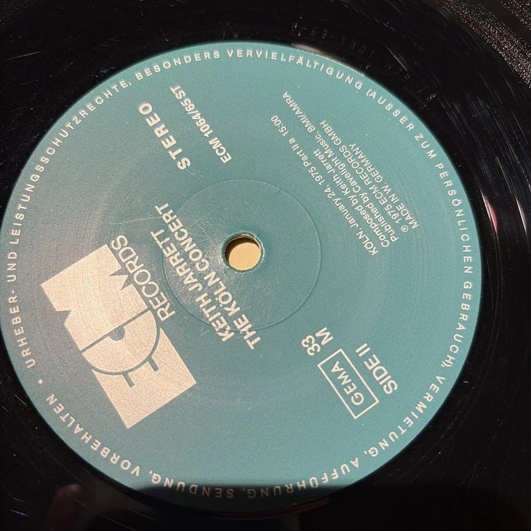 [レコード 完オリ] Keith Jarrett Köln Concert LP