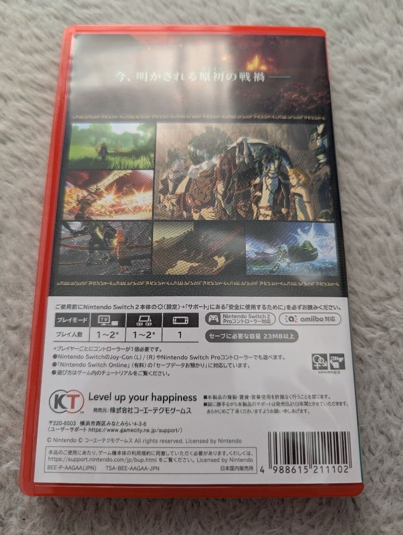 ゼルダ無双 封印戦記 Nintendo Switch シリアルナンバー付き