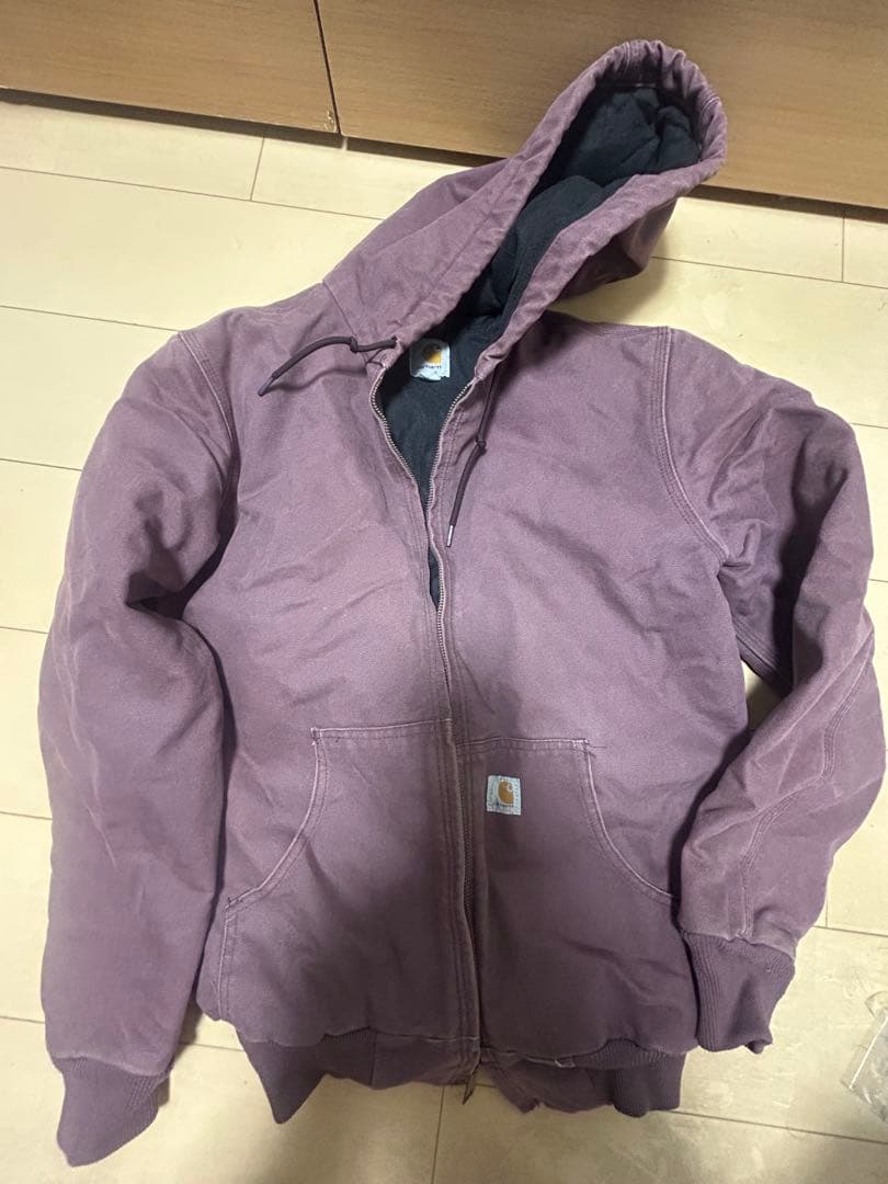 Carhartt フード付きジャケット パープル