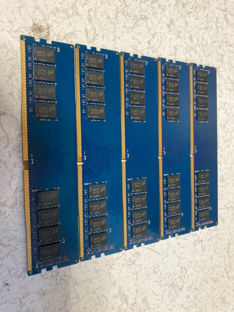 m*o様 RAMAXEL DDR4 8GB メモリー PC4-2666V 5枚セ