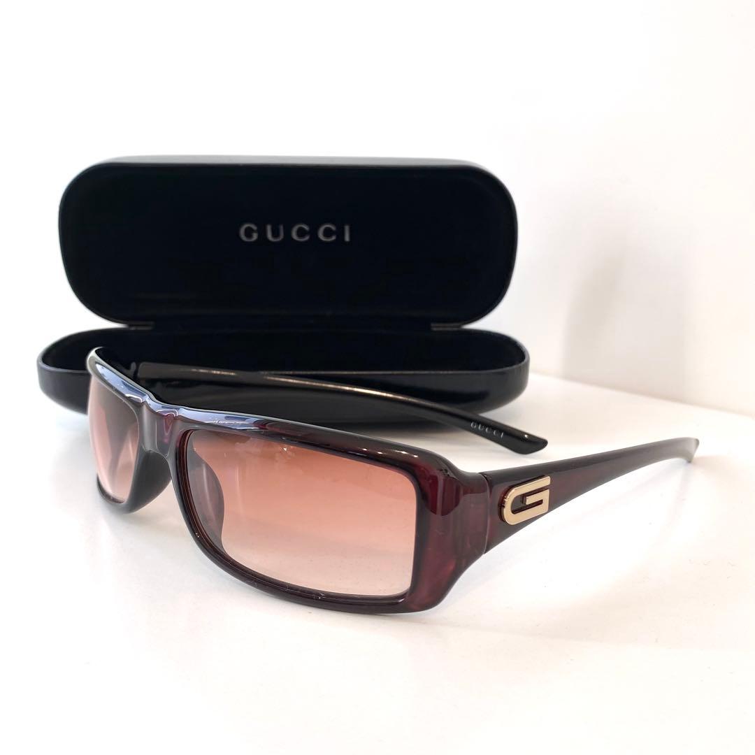 【GUCCI 】GG2551/S サングラス ブラウン ケース付 希少