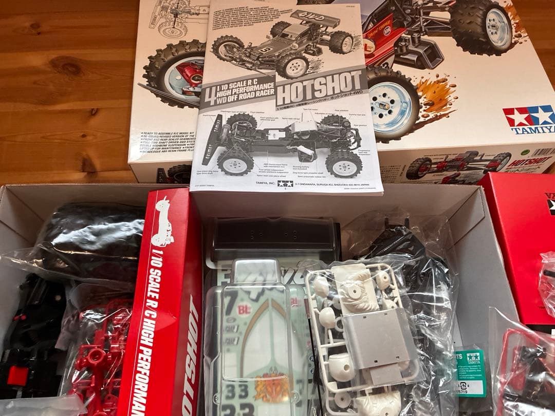 タミヤ 4WD 1/10 ラジコン ホットショット