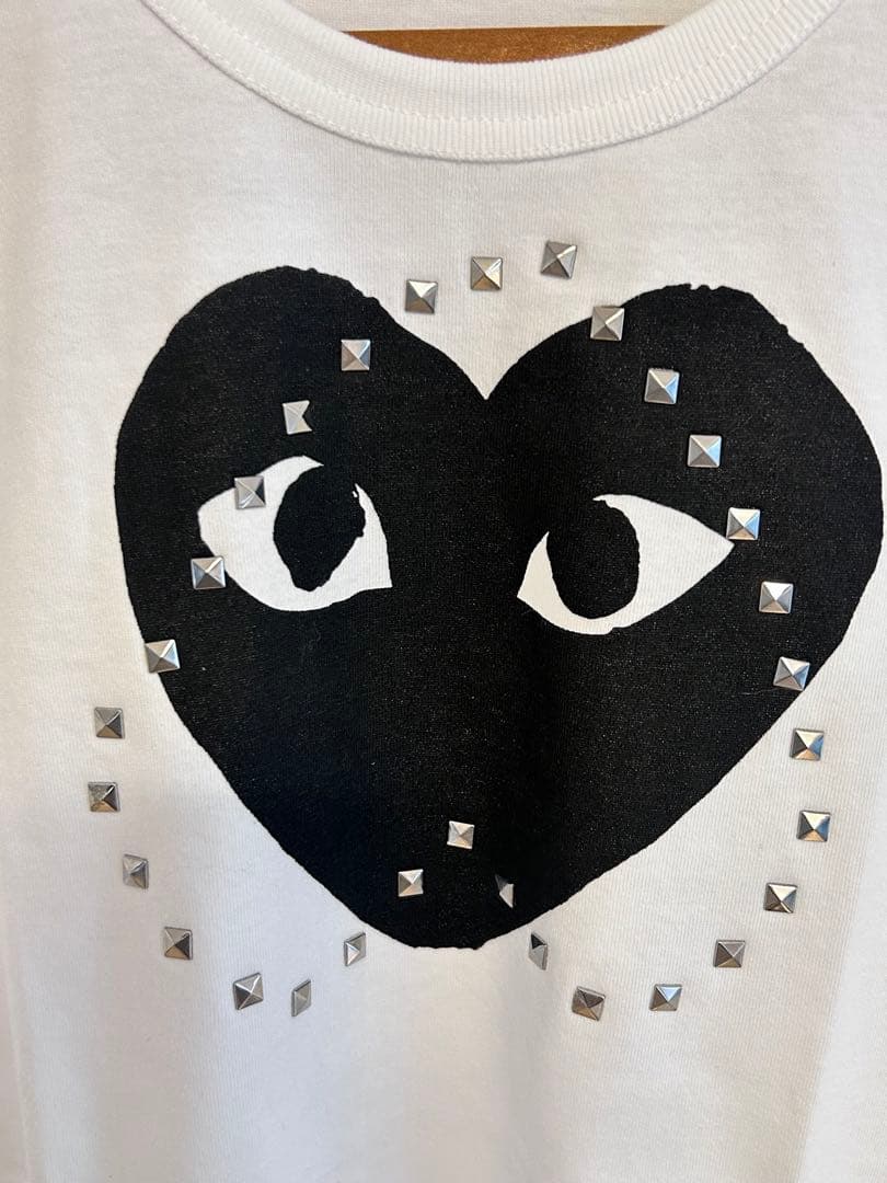 コムデギャルソン　スタッズTシャツサイズL 美品