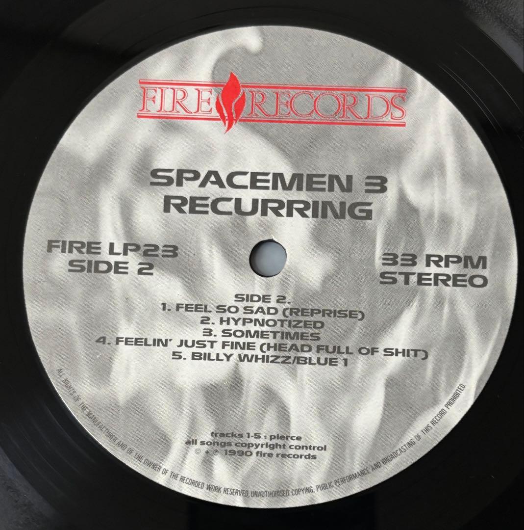 Spacemen 3 Recurring sonic boom サイケ