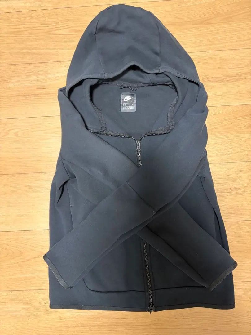 Nike テックフリース　ブラック　上下セット