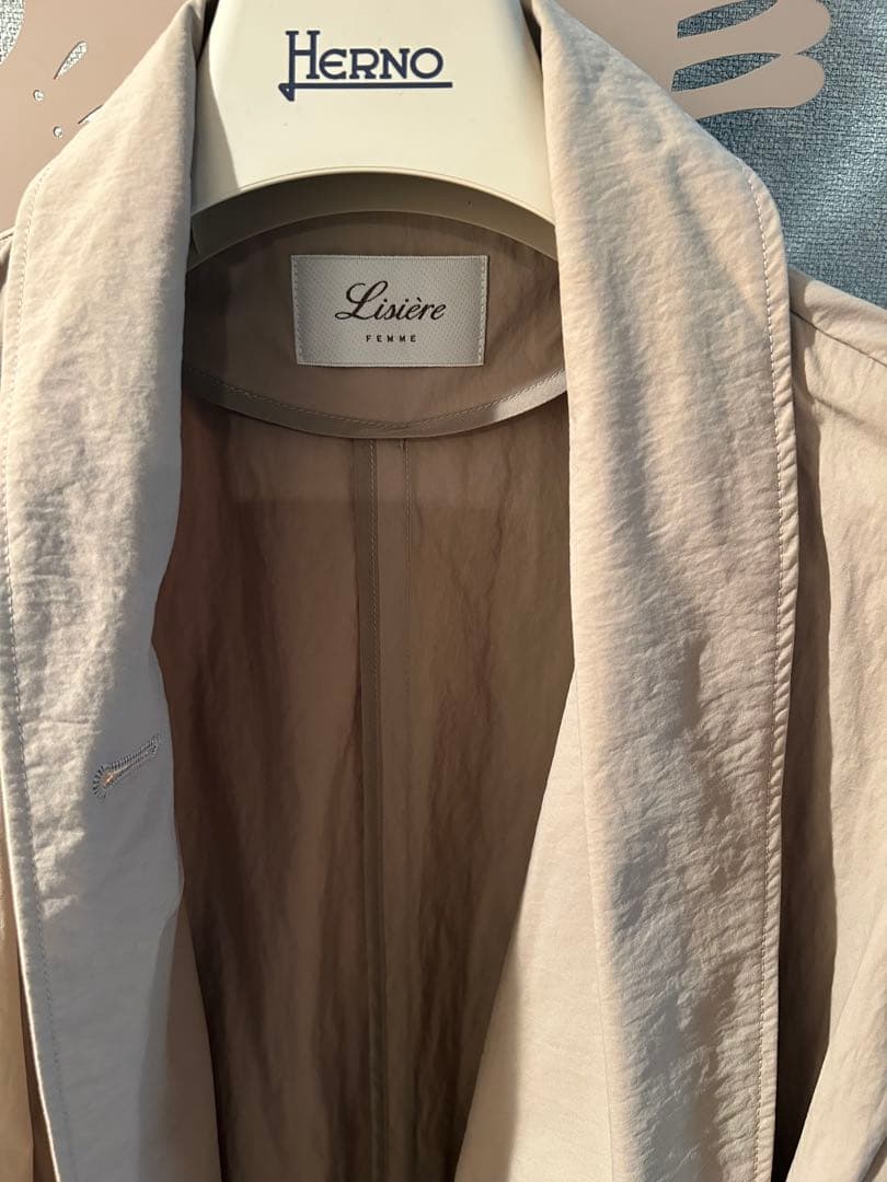 m*n様 L'Appartement ECOTTONY NYLON TRENCH