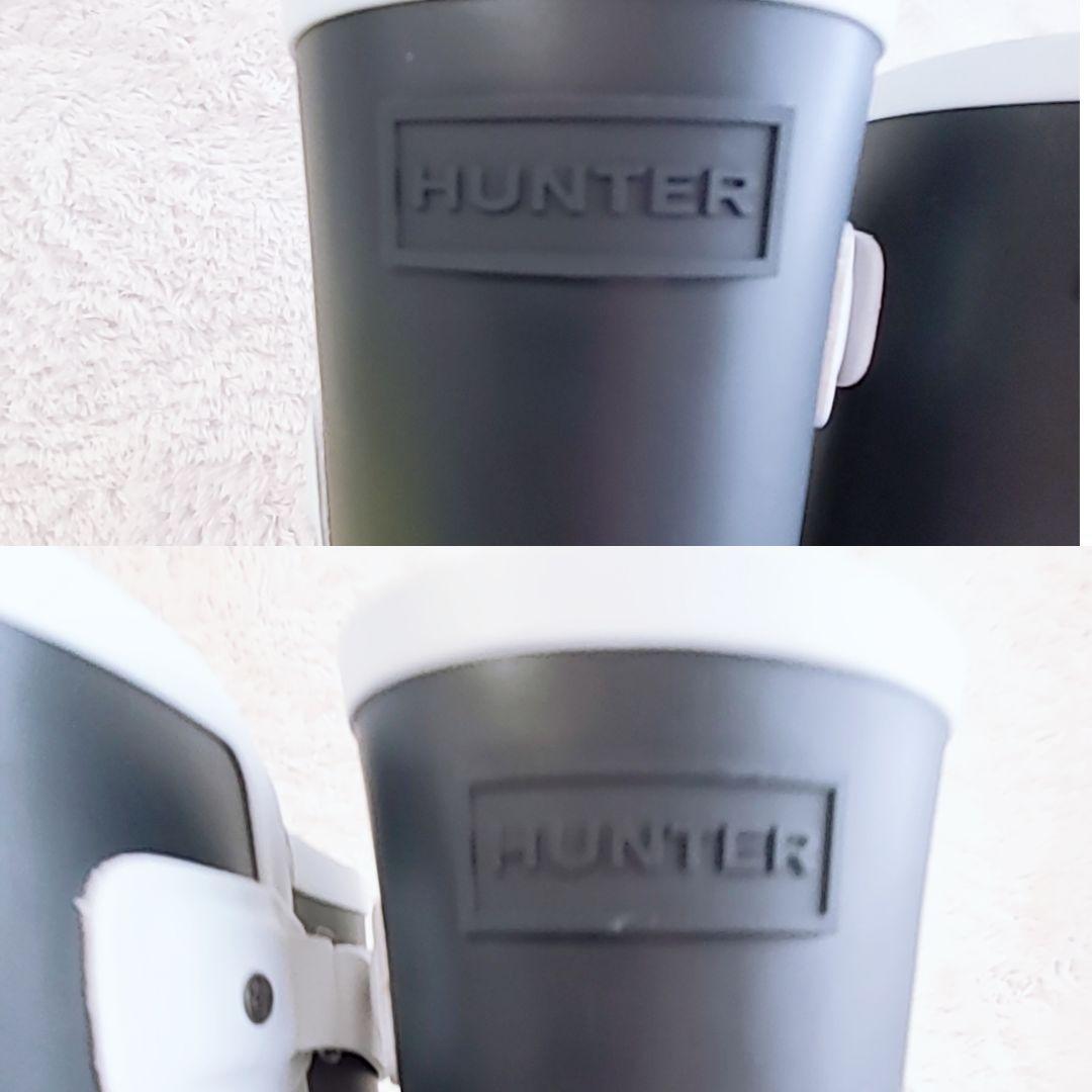 極美品 ハンター リファインドスリムフィットトール コントラストブーツ