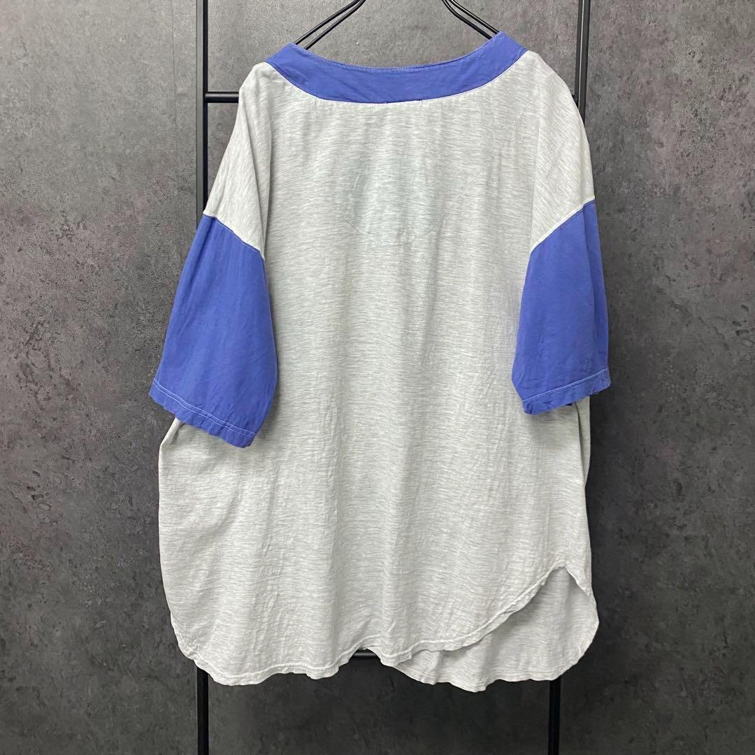 レア《US古着》ディズニー 白雪姫と七人の小人 ベースボールTシャツ 2XL