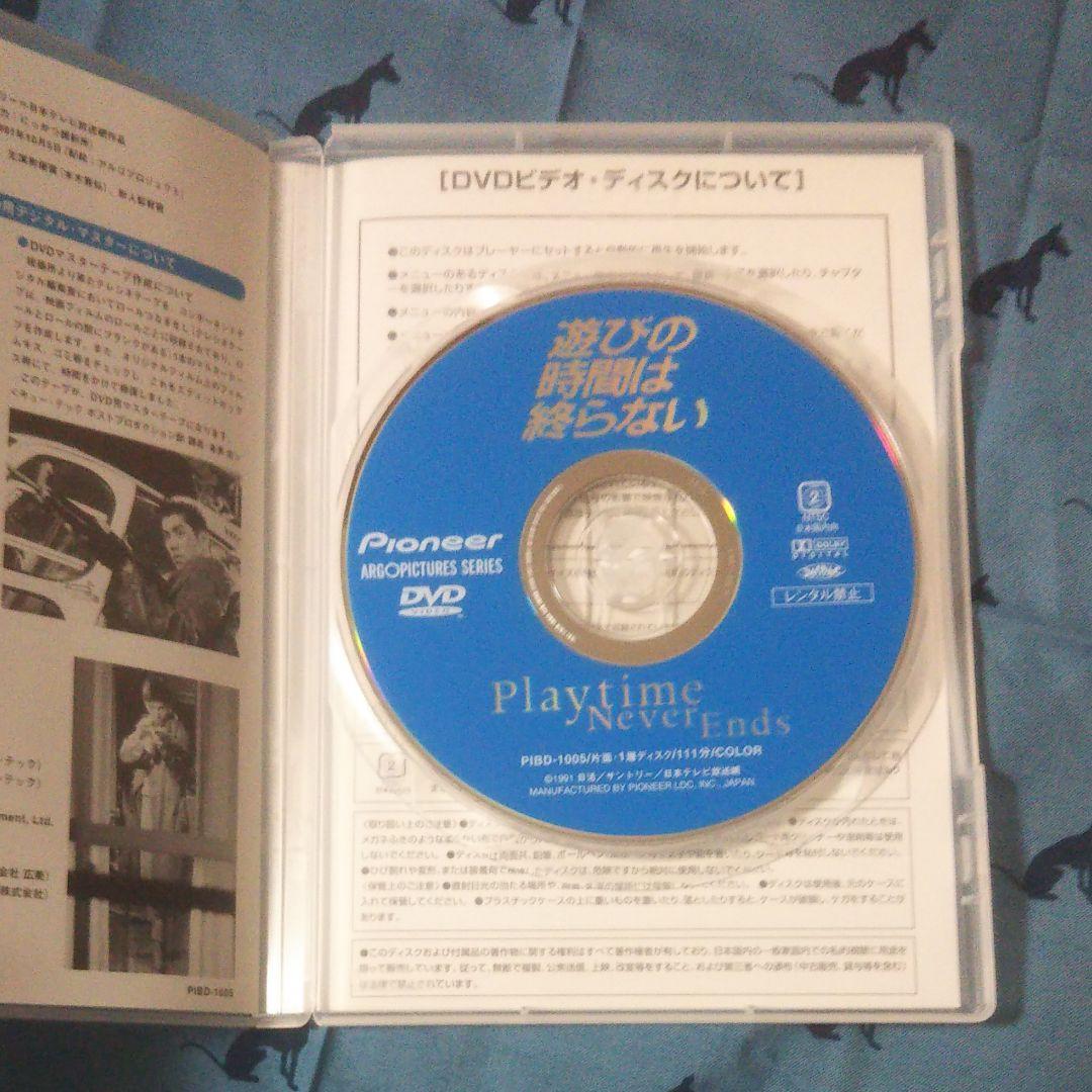 【DVD】遊びの時間は終らない('91アルゴプロジェクト)