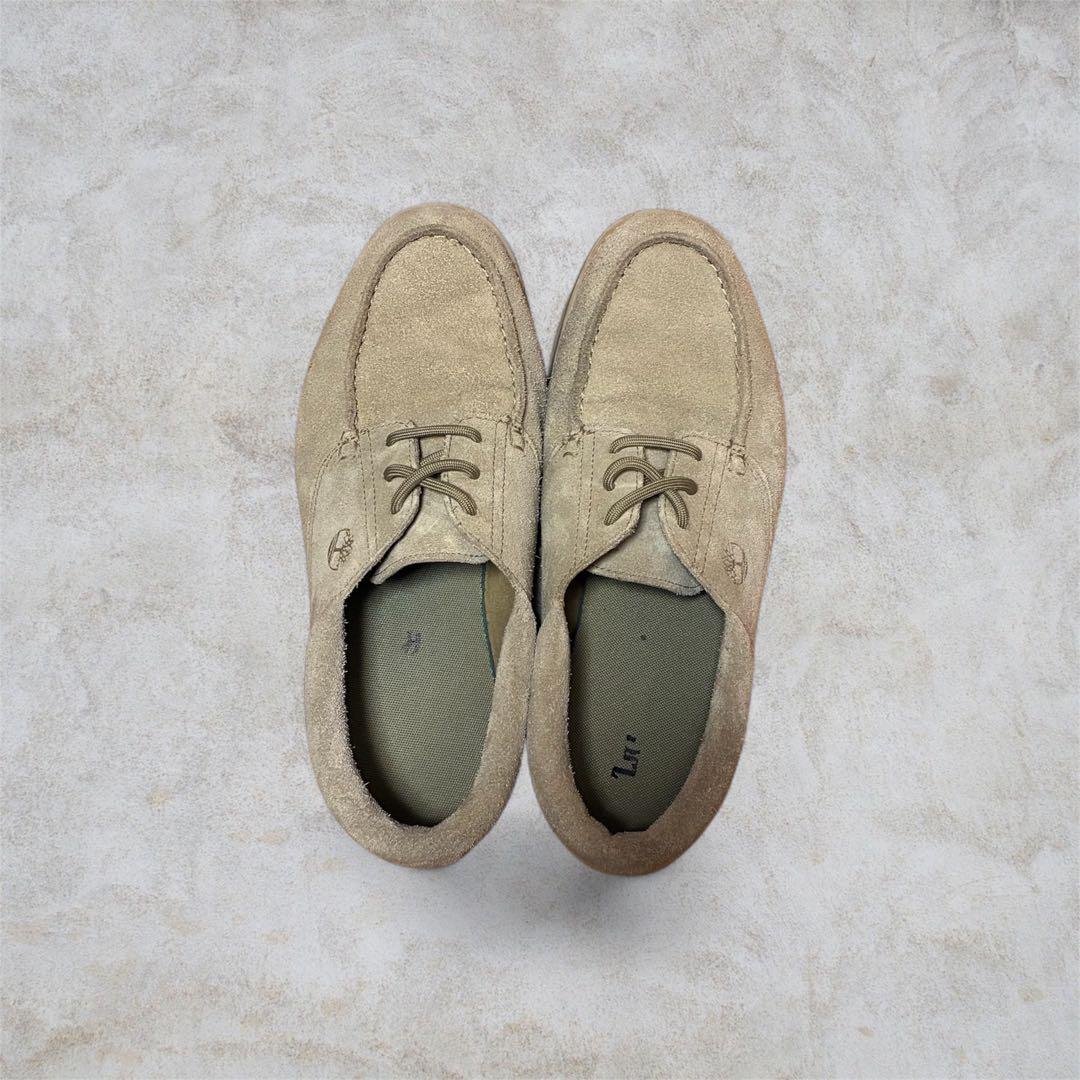 Timberland モカシンシューズ スエード ベージュ 26.5cm