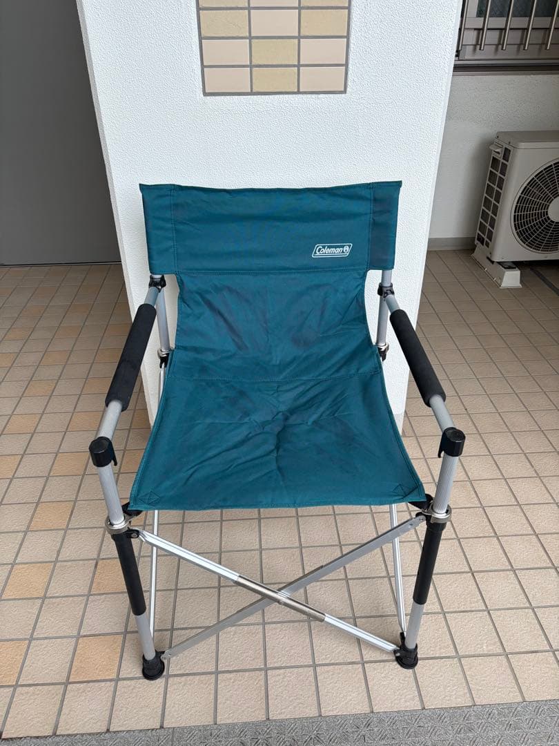 Coleman チェア ターコイズ 2脚セット